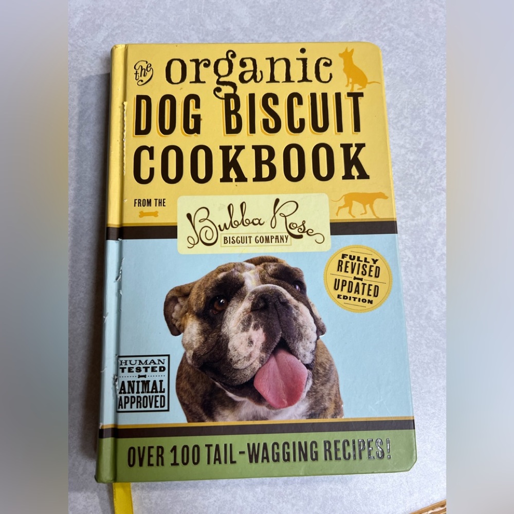 Dog treat cook book